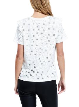 Blusa Vila Vimsa Blanco Mujer