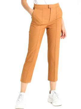 Pantalon Pepe Jeans Zoe Toffee Mujer