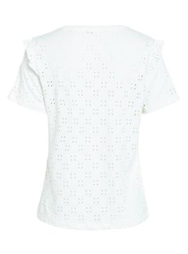 Blusa Vila Vimsa Blanco Mujer