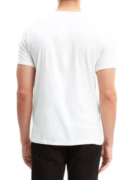 Camiseta Levis Graphic Basic Blanco Hombre