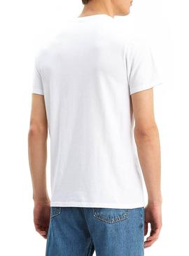 Camiseta Levis HorseLogo Blanco Hombre