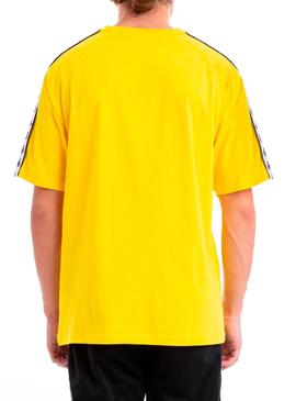 Camiseta Kappa Coen Amarillo Hombre