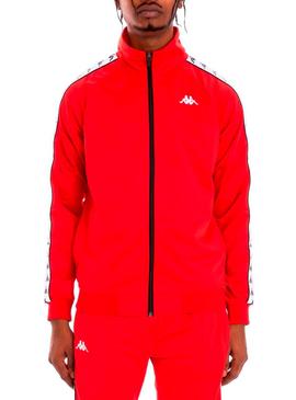 Sudadera Kappa Aninnston Rojo Hombre y Mujer