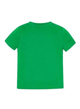 Camiseta Mayoral Furgo Verde Niño