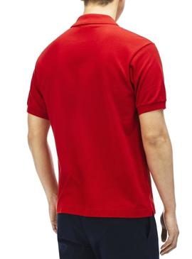 Polo Lacoste L1212 Rojo