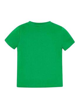 Camiseta Mayoral Furgo Verde Niño