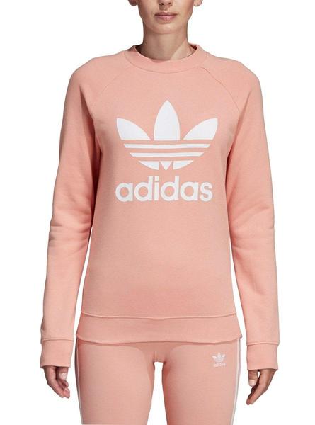 sudadera rosa mujer adidas