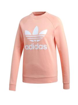 Sudadera Adidas TRF Crew Rosa Mujer