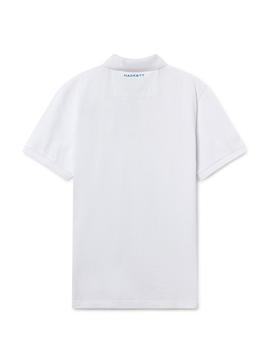 Polo Hackett AMR Classic Blanco Hombre