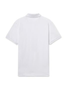 Polo Hackett New Classic Blanco Hombre