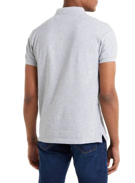 Polo Hackett New Classic Gris Hombre