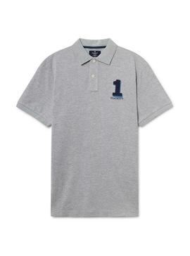 Polo Hackett New Classic Gris Hombre