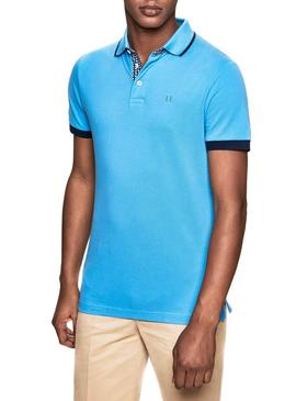 Polo Hackett Geo Swim Azul Hombre