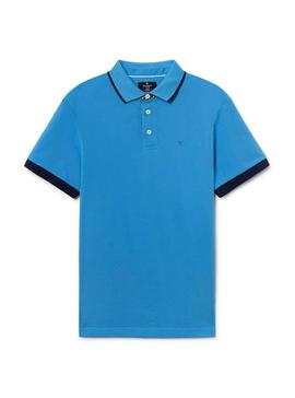 Polo Hackett Geo Swim Azul Hombre