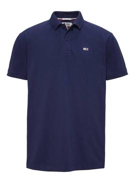 Polo Tommy Jeans Classics Solid Marino Hombre