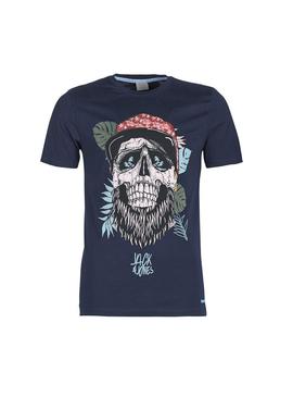 Camiseta Jack and Jones Veggie Marino Hombre