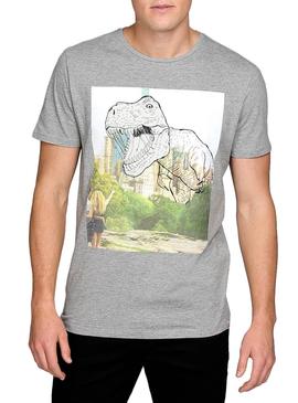 Camiseta Jack and Jones Giant Gris Hombre