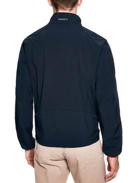 Chaqueta Hackett AMR Softshell Marino Hombre