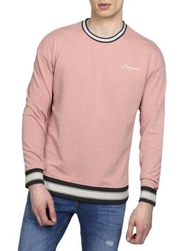 Sudadera Jack and Jones Jared Rosa Hombre