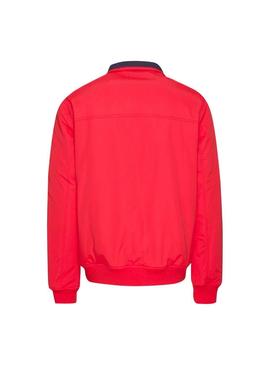 Cazadora Tommy Jeans Essential Rojo Hombre