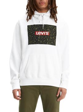 Sudadera Levis Graphic Pu Hoodie Blanco