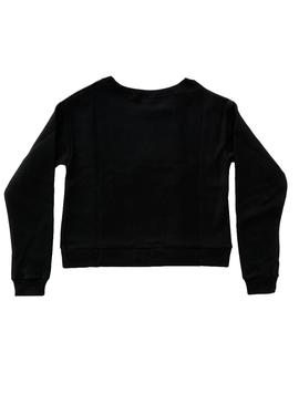 Sudadera Rompiente Clothing Crop Chance Negro