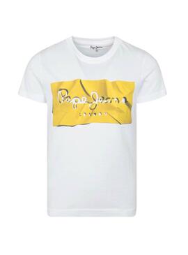 Camiseta Pepe Jeans Raury Blanco