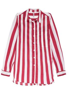 Camisa Pepe Jeans Elena Rojo Mujer