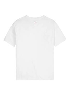 Camiseta Tommy Hilfiger Essential Blanco Niña