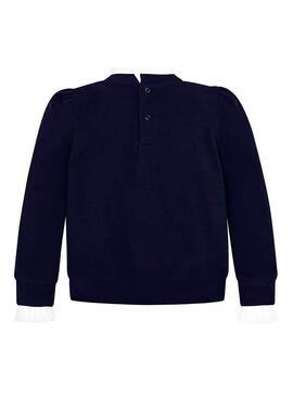 Sudadera Mayoral Bonita Marino Niña