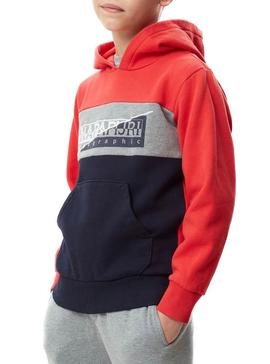 Sudadera Napapijri Baky H Rojo Para Niños