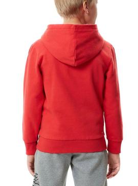 Sudadera Napapijri Baky H Rojo Para Niños