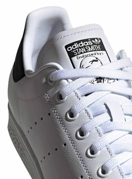 Zapatillas Adidas Stan Smith Blanco Letras Mujer