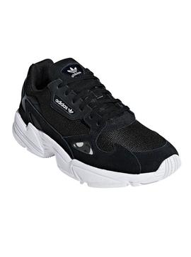 Zapatillas Adidas Falcon Negro Para Mujer