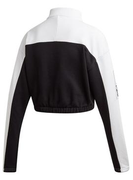 Sudadera Adidas Blanco y Negro Mujer