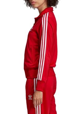 Chaqueta Adidas Firebird Rojo Mujer