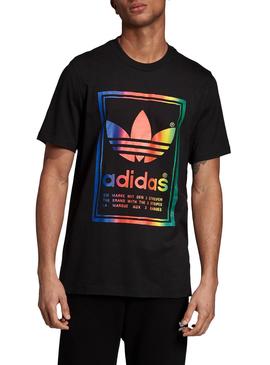 Camiseta Adidas Vintage Negro Hombre