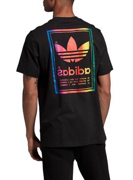 Camiseta Adidas Vintage Negro Hombre