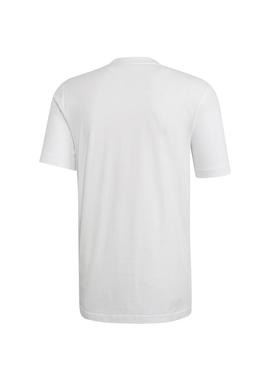Camiseta Adidas Filled Label Blanco Hombre