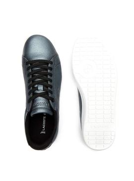 Zapatillas Lacoste Carnaby Evo Metalizado Mujer