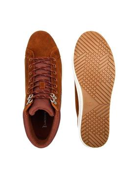 Botines Lacoste Straightset Insulate Marrón Hombre