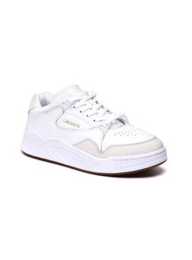 Zapatillas Lacoste Court Slam Blanco Para Hombre