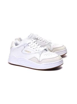 Zapatillas Lacoste Court Slam Blanco Para Hombre