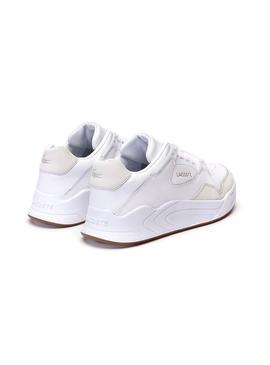 Zapatillas Lacoste Court Slam Blanco Para Hombre