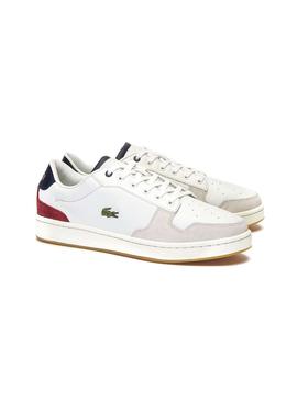 Zapatillas Lacoste Masters Cup Blanco Para Hombre