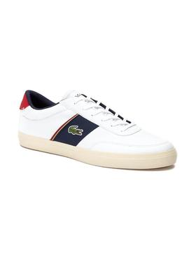 Zapatillas Lacoste Court-Master Blanco Hombre