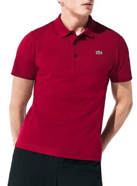 Polo Lacoste Sport Tenis Burdeos Para Hombre