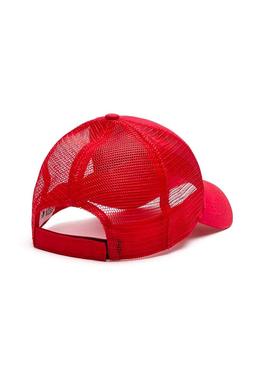 Gorra Lacoste Sport Malla Rojo Para Hombre