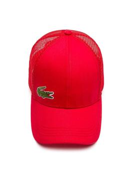 Gorra Lacoste Sport Malla Rojo Para Hombre