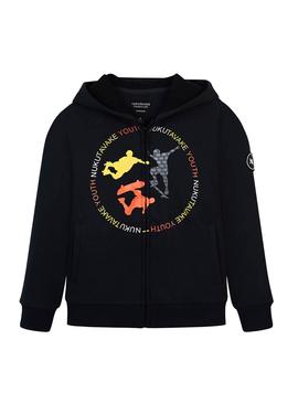 Sudadera Mayoral Skate Negro Niño